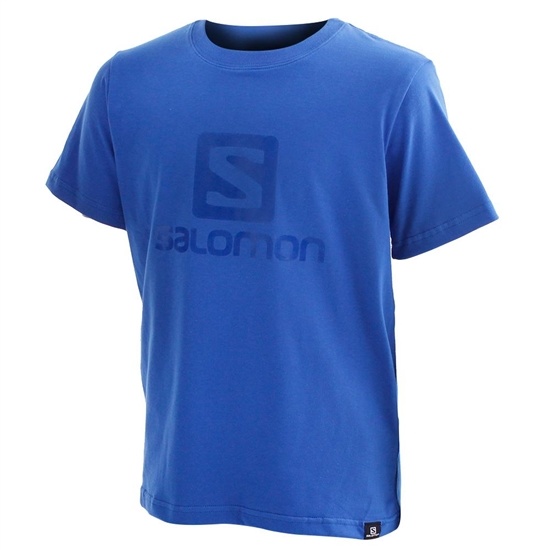 Salomon ACHIEVE SS B Tricko Detske Modre | 85602WSUC