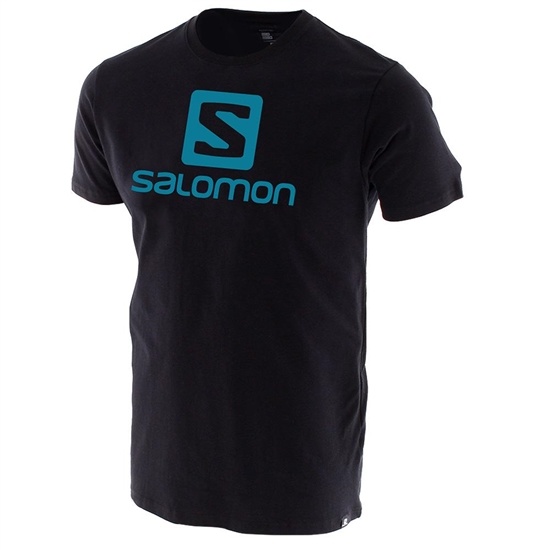 Salomon ACHIEVE SS B Tricko Detske Čierne | 53098KBSX
