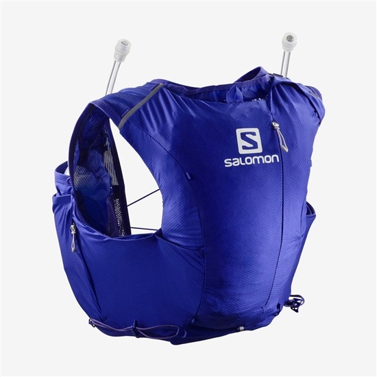 Salomon ADV SKIN 8 SET HYDRATION PACK Batohy Damske Modre | 86021SPOV