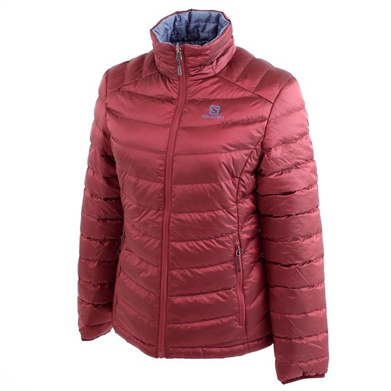 Salomon AGENTA REVERSIBLE JKT W Bundy Damske Fuchsie | 16420PUDO