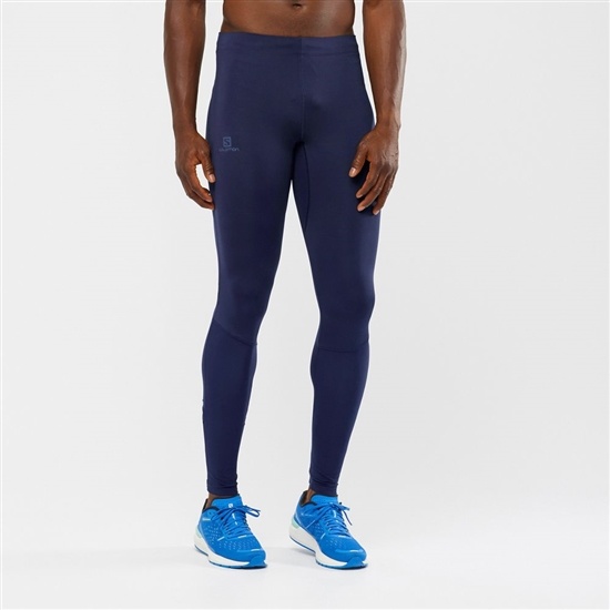 Salomon AGILE LONG Pancuchy Panske Námornícka Modrá | 23187UIGQ