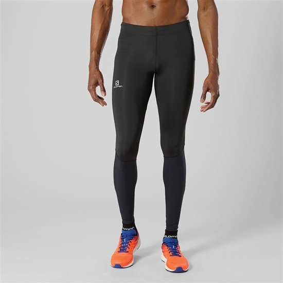 Salomon AGILE LONG Pancuchy Panske Čierne | 51682HWPQ