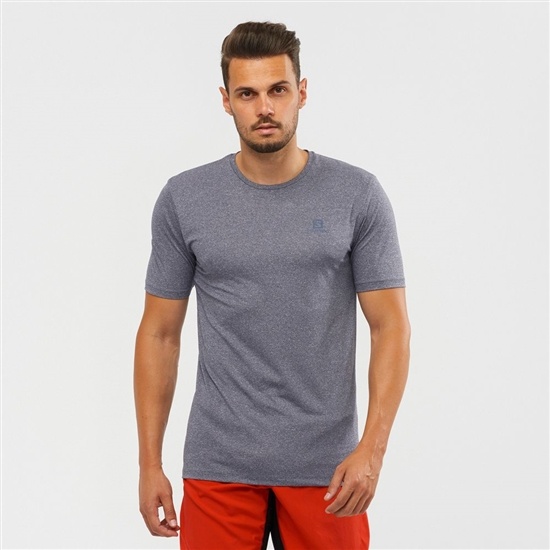 Salomon AGILE TRAINING Tops Panske Námornícka Modrá | 02796XPBG
