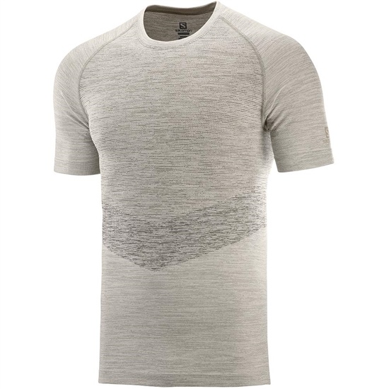 Salomon ALLROAD SEAMLESS SS M Tricko Panske Biele | 13906QNMW