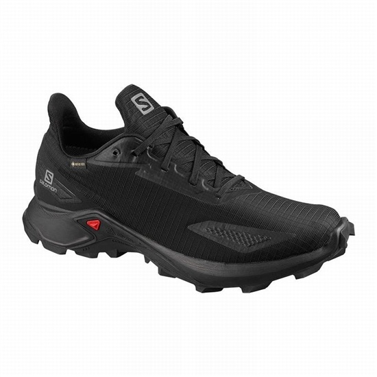 Salomon ALPHACROSS BLAST GTX Trailove Bezecke Tenisky Panske Čierne | 62450NGIJ