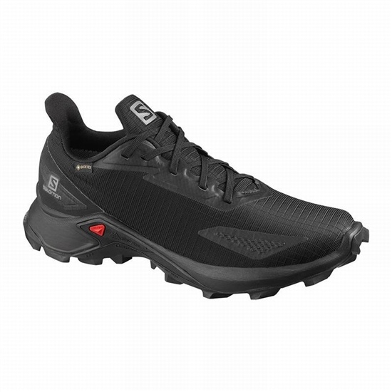Salomon ALPHACROSS BLAST GTX W Trailove Bezecke Tenisky Damske Čierne | 17849VGIJ