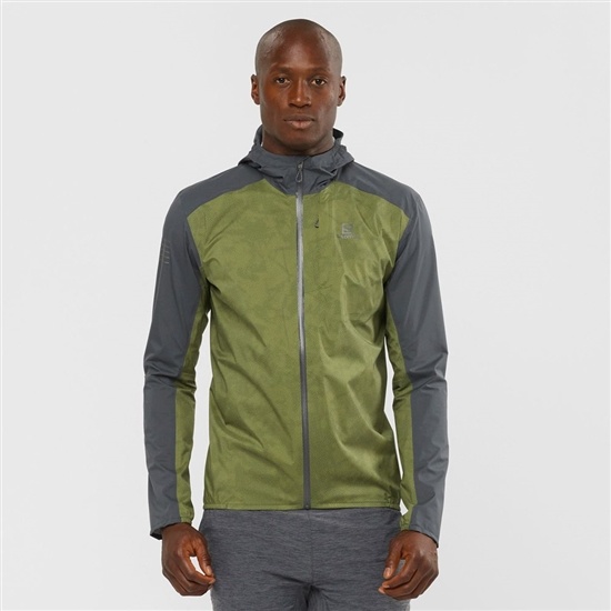 Salomon BONATTI 2.5L Waterproof Bundy Panske Olivovo Zelená | 90642ATEF