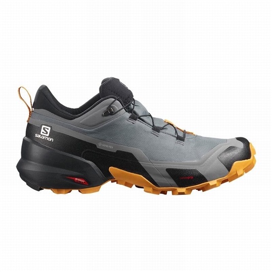Salomon CROSS HIKE GORE-TEX Turisticke Topanky Panske Čierne | 51387ZDSB