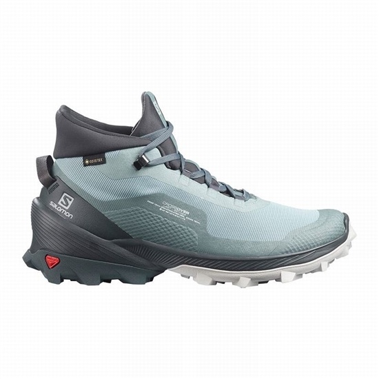 Salomon CROSS OVER CHUKKA GORE-TEX Turisticke Topanky Damske Zelene | 89536VAMF