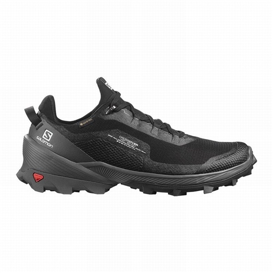 Salomon CROSS OVER GORE-TEX Turisticke Topanky Panske Čierne | 57032KFPH