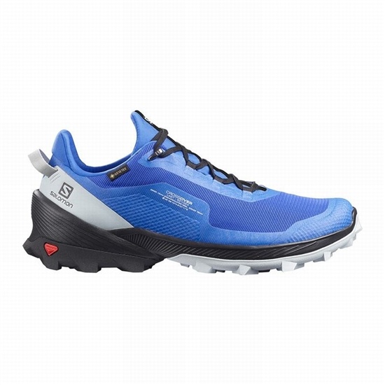 Salomon CROSS OVER GORE-TEX Turisticke Topanky Panske Modre / Čierne | 90458XWRN