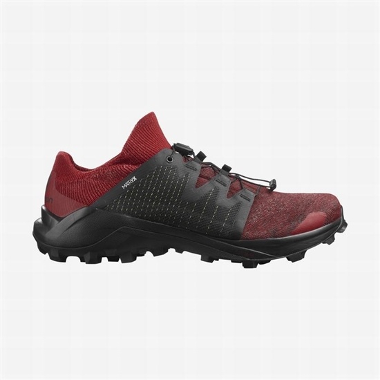 Salomon CROSS /PRO Trailove Bezecke Tenisky Panske Červené / Čierne | 67240WYPT