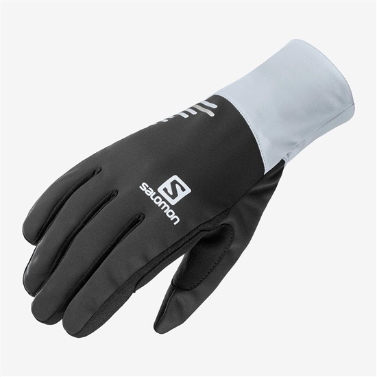 Salomon EQUIPE U Rukavice Panske Čierne | 01268PMWL