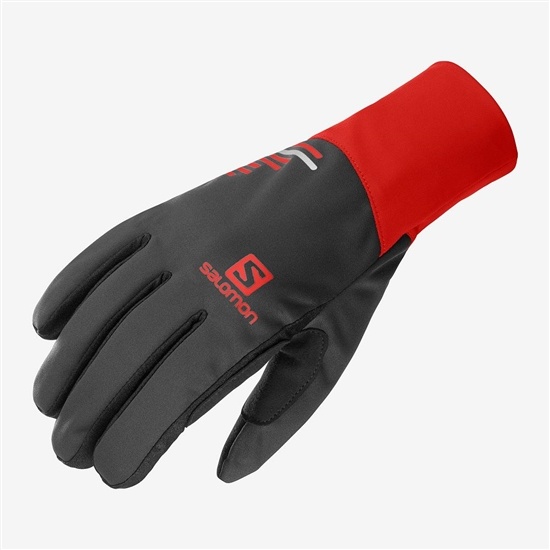 Salomon EQUIPE U Rukavice Panske Čierne | 12837KFMU