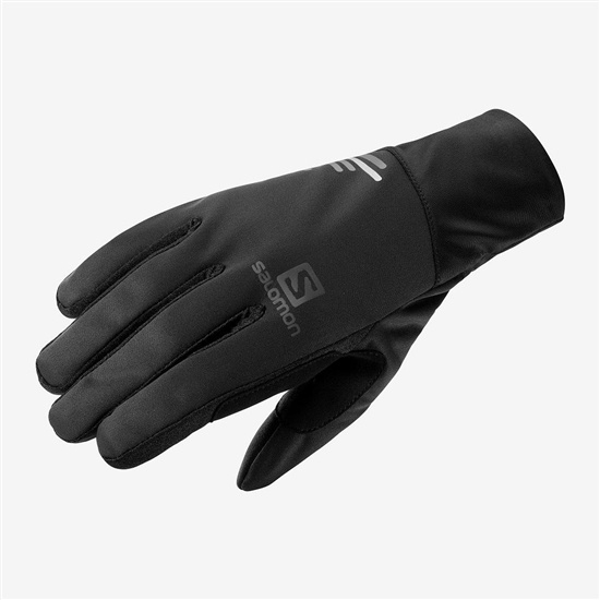 Salomon EQUIPE U Rukavice Panske Čierne | 67412RJZL