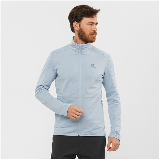 Salomon ESSENTIAL LIGHTWARM Midlayers Panske Modre | 06754XQSE