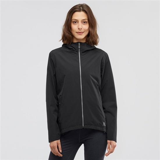 Salomon ESSENTIAL WATERPROOF 2L Bundy Damske Čierne | 47650HTVE