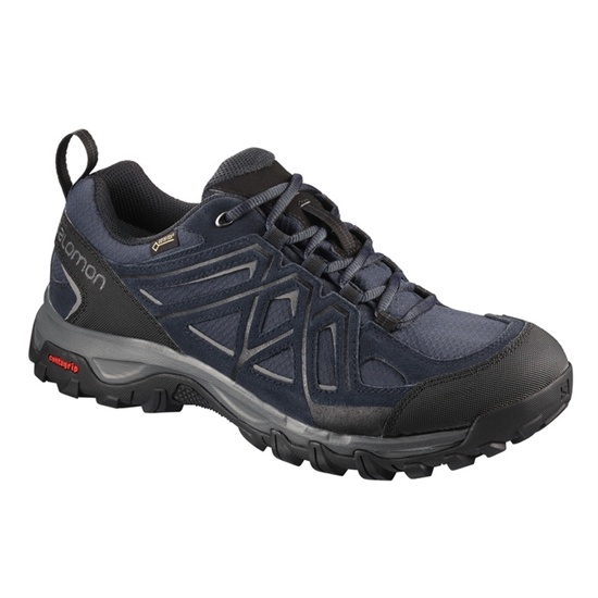 Salomon EVASION 2 GTX Turisticke Topanky Panske Námornícka Modrá / Čierne | 14908EQXY