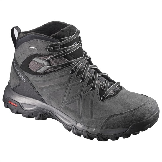 Salomon EVASION 2 MID LTR GTX Turisticke Topanky Panske Čierne | 48712NYCF