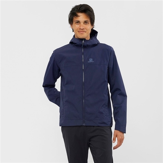 Salomon EXPLORE WATERPROOF 2L M Bundy Panske Námornícka Modrá | 64371RBWL