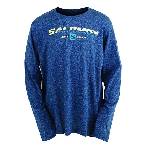 Salomon FAST FORWARD LS B Tricko Detske Modre | 85324PYUB