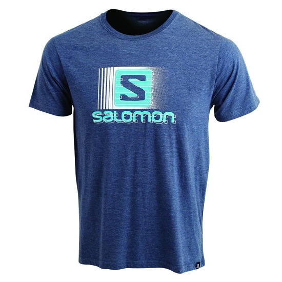 Salomon FLASHBACK SS M Tricko Panske Tmavo | 98245DCTJ
