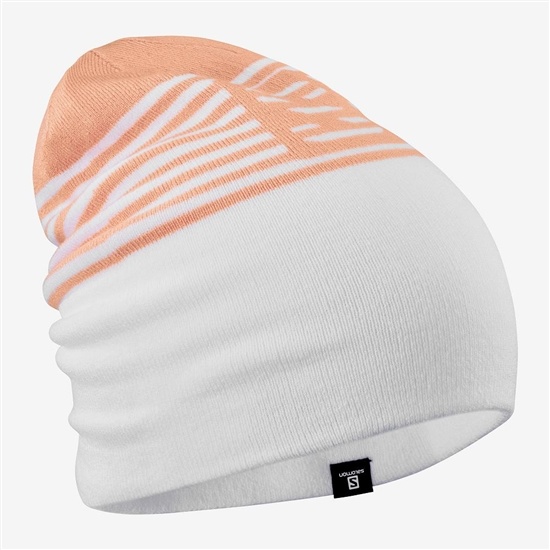 Salomon FLATSPIN REVERSIBLE Klobuky Panske Biele | 18279XPCZ