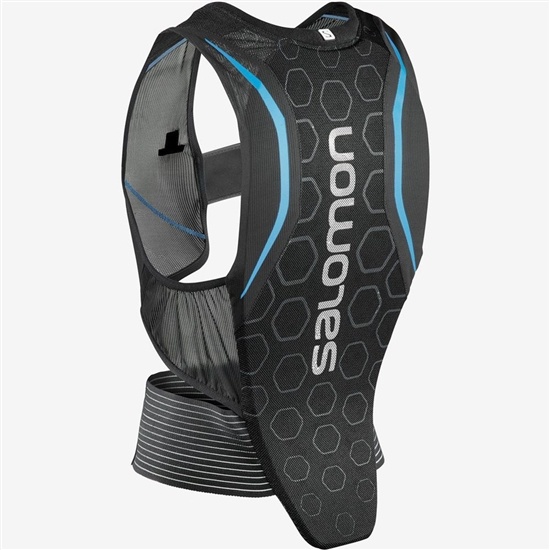 Salomon FLEXCELL BACK PROTECTION Batohy Panske Čierne / Modre | 01249YTAC