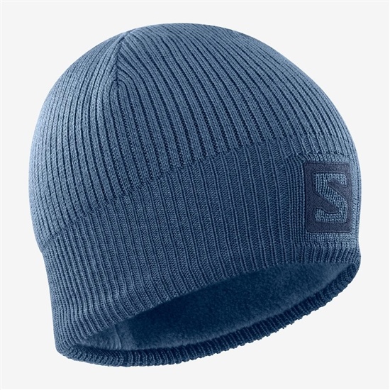 Salomon LOGO Klobuky Panske Námornícka Modrá | 52048NGZD