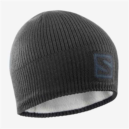 Salomon LOGO Klobuky Panske Čierne | 35196YQMO
