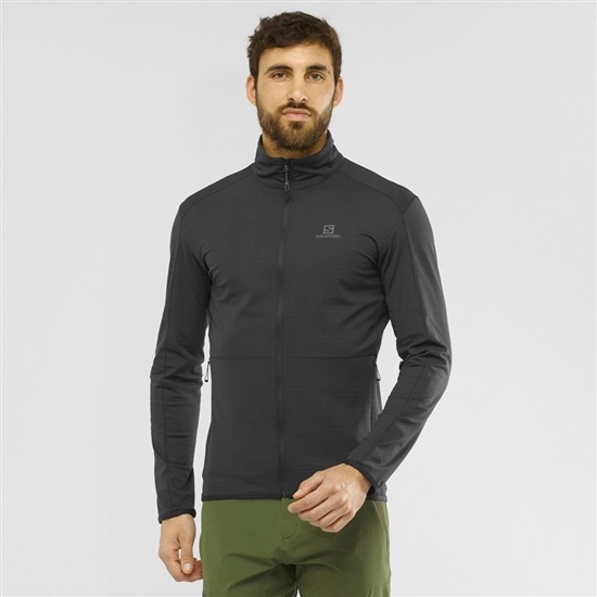 Salomon Midlayers Panske Čierne | 60381HELC
