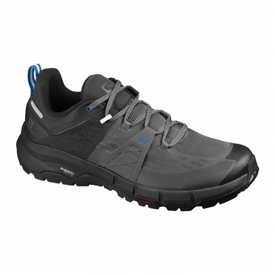 Salomon ODYSSEY Turisticke Topanky Panske Čierne / Kráľovská Modrá | 31796JZSU