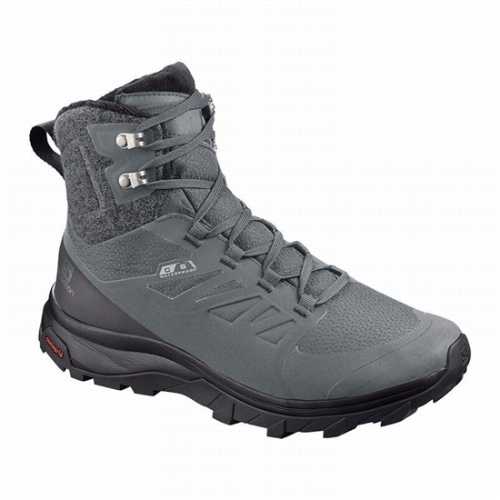 Salomon OUTBLAST TS CSWP W Zimne Topanky Damske Siva | 92673HTGN