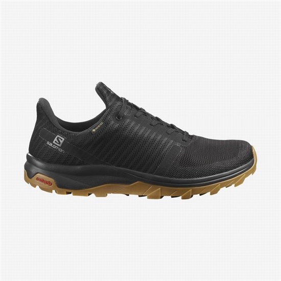 Salomon OUTBOUND PRISM GORE-TEX Turisticke Topanky Panske Čierne | 03265WITQ