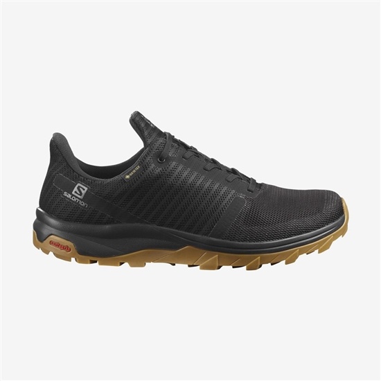 Salomon OUTBOUND PRISM GOR Turisticke Topanky Panske Čierne | 72980JUKG