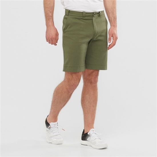Salomon OUTLIFE CHINO M Sortky Panske Olivovo Zelená | 73691NKXI