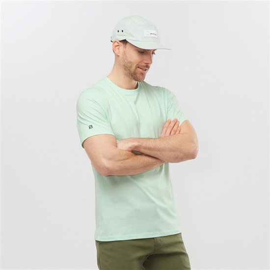 Salomon OUTLIFE GRAPHIC PACE SS M Kratke Sleeve Tricko Panske Modre | 90854GAWT