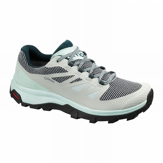 Salomon OUTLINE GORE-TEX Turisticke Topanky Damske Modre | 45601ROBW