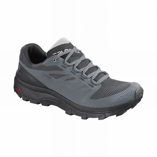 Salomon OUTLINE GORE-TEX Turisticke Topanky Damske Tmavo Modre / Čierne | 69547SZKD