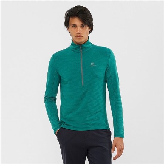 Salomon OUTLINE Midlayers Panske Zelene | 87931JALH