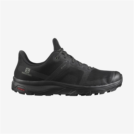 Salomon OUTLINE PRISM GTX Turisticke Topanky Panske Čierne | 64958TOAI
