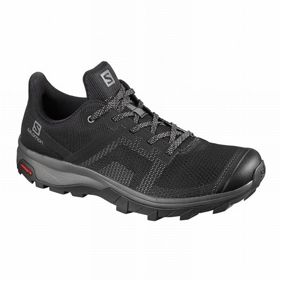 Salomon OUTLINE PRISM Turisticke Topanky Damske Čierne | 36410JHNW