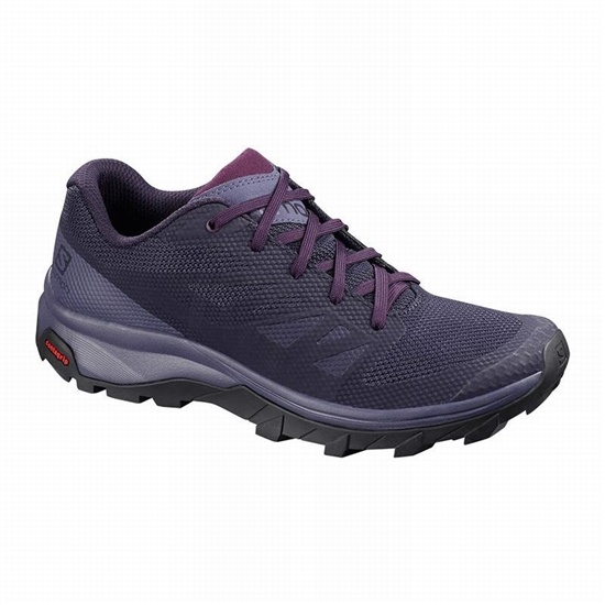 Salomon OUTLINE Turisticke Topanky Damske Modre | 73569INUV