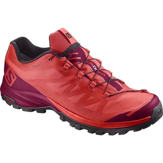 Salomon OUTPATH GTX W Turisticke Topanky Damske Oranžové / Bordove | 30561FKXP