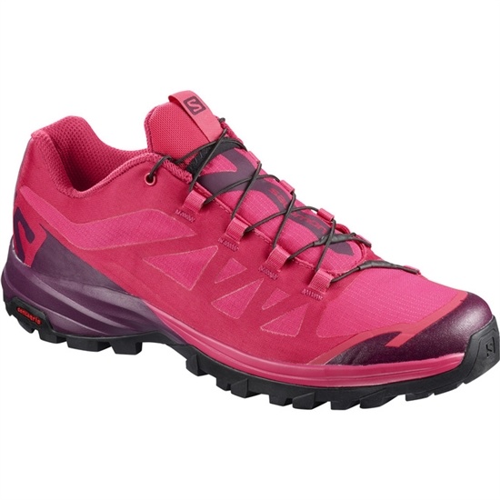 Salomon OUTPATH W Turisticke Topanky Damske Ruzove / Bordove | 36085ZKIY