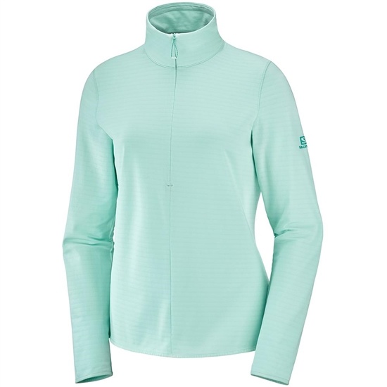 Salomon OUTRACK HALF ZIP W Midlayers Damske Viacfarebný | 85467DPEG