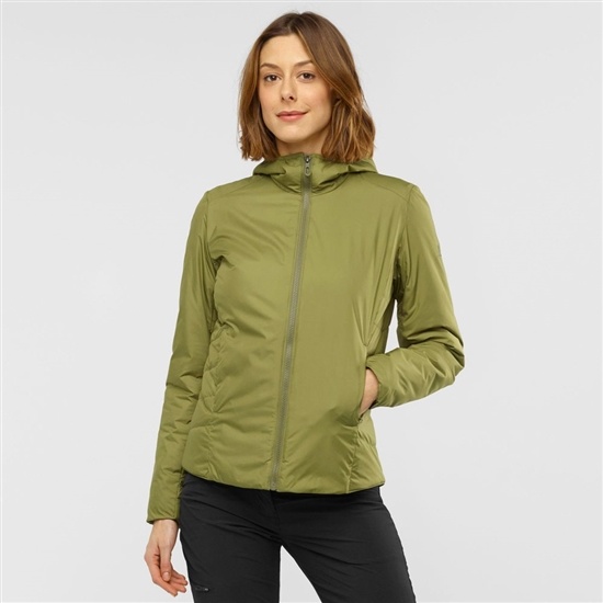 Salomon OUTRACK INSULATED Bundy Damske Olivovo Zelená Zelene | 82059LQNA