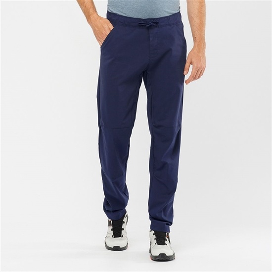 Salomon OUTRACK TAPERED Nohavice Panske Námornícka Modrá | 92610YKRL