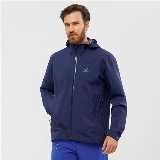 Salomon OUTRACK WATERPROOF 2.5L Bundy Panske Námornícka Modrá | 67091KBSP