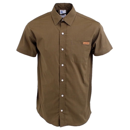 Salomon OXFORD SS SHIRT M Kosele Panske Olivovo Zelená | 10452XUWK